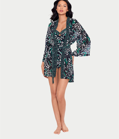 Palma Verde Kimono Cover-Up