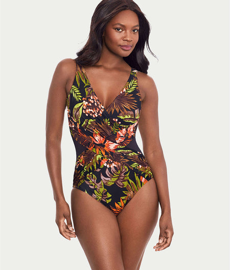 Botanico Crossover Underwire One-Piece