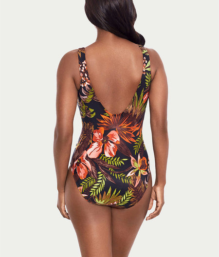 Botanico Crossover Underwire One-Piece