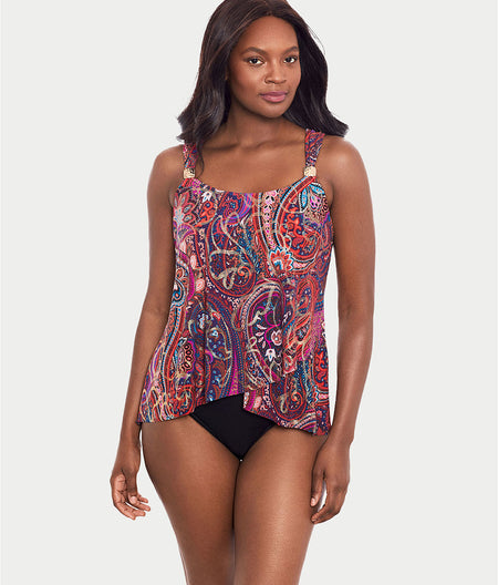 Dynasty Dazzle Underwire Tankini Top