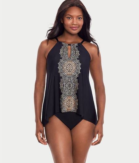 Cappadocia Peephole Tankini Top