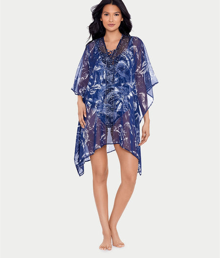 Tropica Toile Caftan Cover-Up