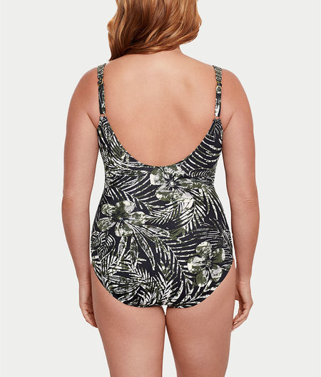 Plus Size Zahara Sanibel Underwire One-Piece