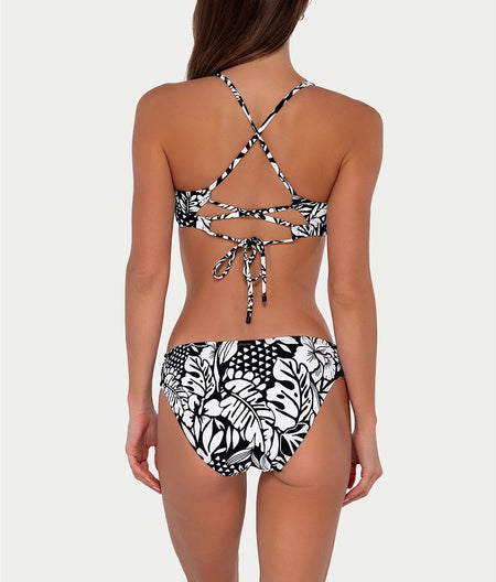 Printed Brandi Bralette Bikini Top