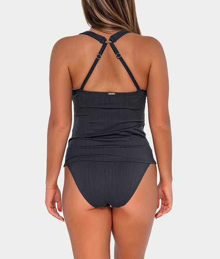 Elsie Underwire Wrap Tankini Top