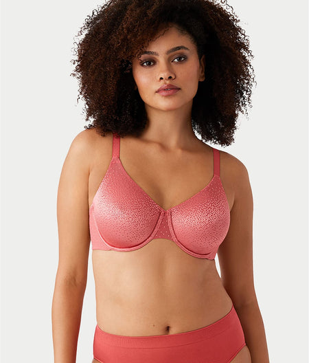 Back Appeal Seamless Bra: Mineral Red