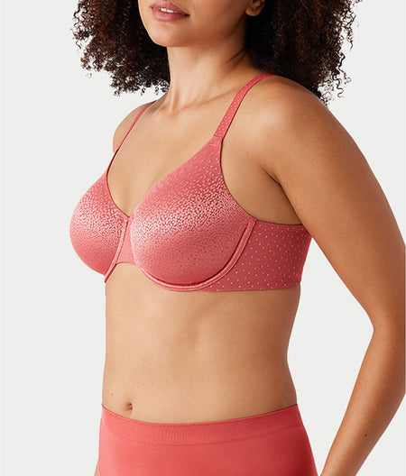 Back Appeal Seamless Bra: Mineral Red