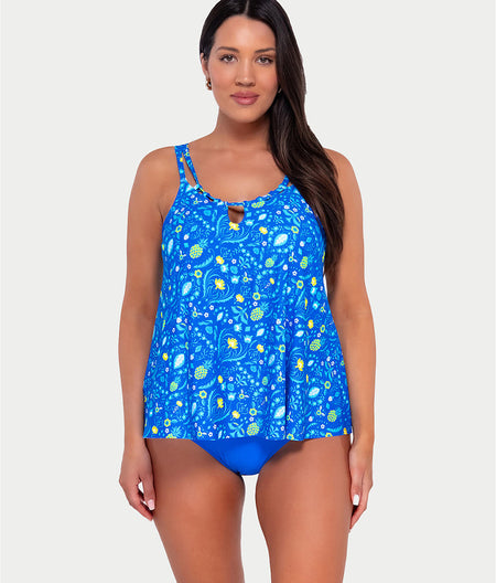 Sadie High-Neck Tankini Top