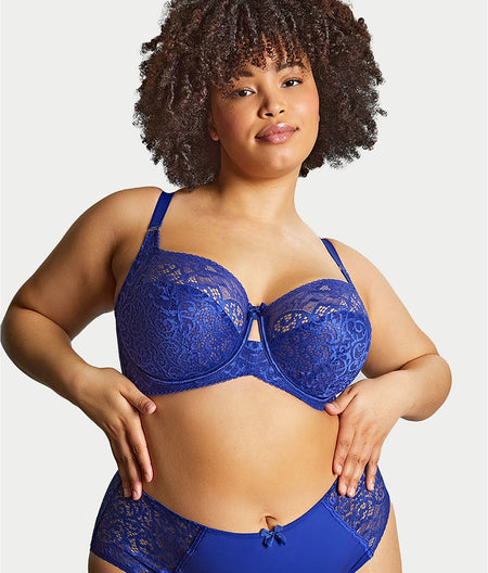 Estel Full Cup Bra: Royal Blue