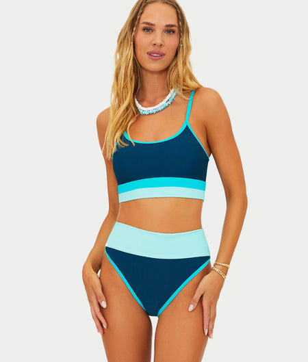 Emmy High-Waist Bikini Bottom