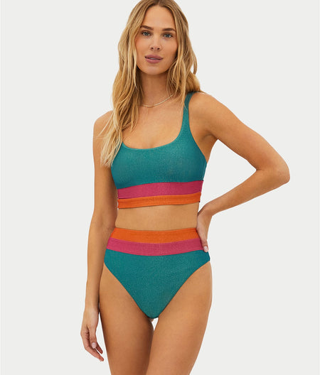 Heidi High-Waist Bikini Bottom