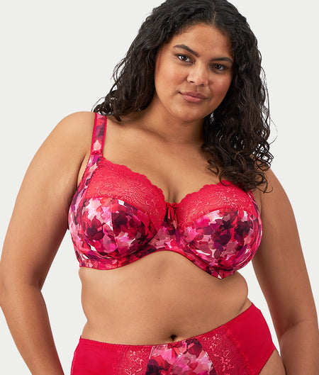 Printed Morgan Side Support Bra