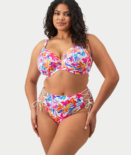 Plus Size Savaneta Plunge Bikini Top