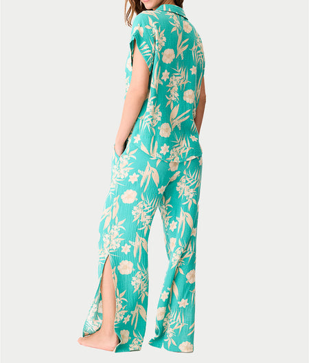 Tahitian Tropics Woven Pajama Set