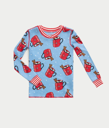 Hug In A Mug Kids Knit Pajama Set