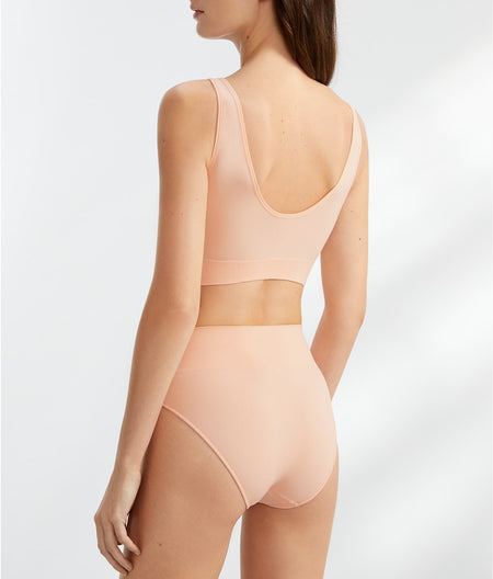 Seamless Hi-Leg Brief