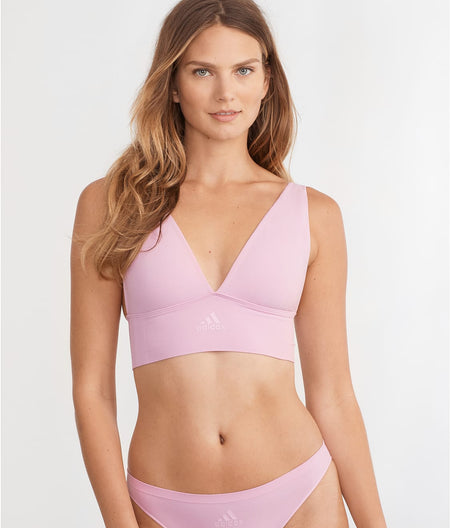 Seamless Longline Plunge Bra