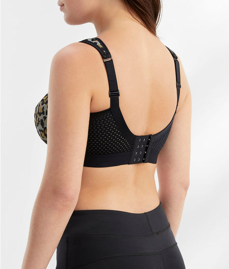 High Impact Wire-Free Sports Bra: Mosaic