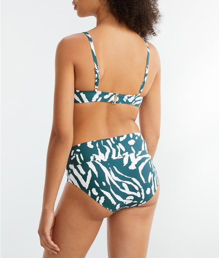 Jungle Fever Mid-Rise Bikini Bottom