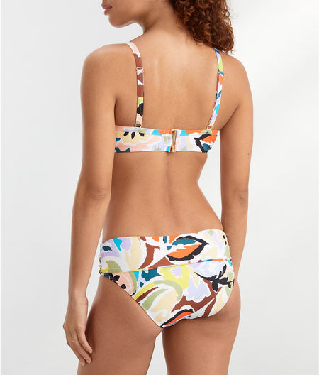 Kashmir Paisley Surplice Underwire Bikini Top