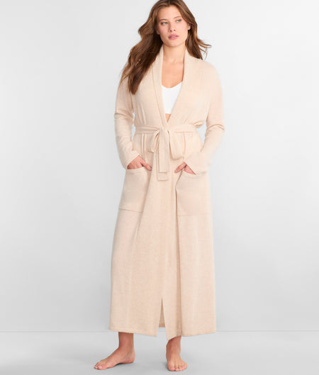 Long Cashmere Robe