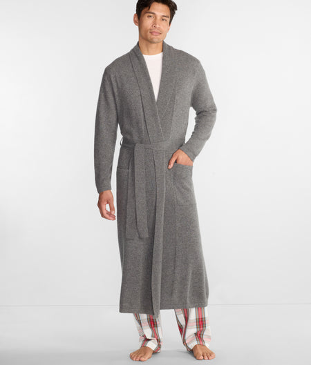 Men's Long Cashmere Robe