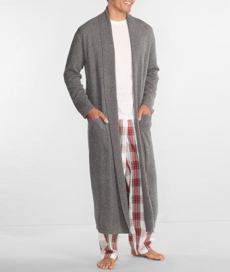 Men's Long Cashmere Robe