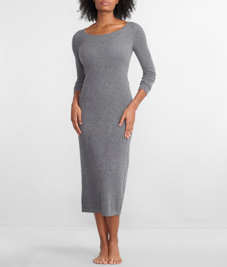 Long Sleeve Cashmere Dress