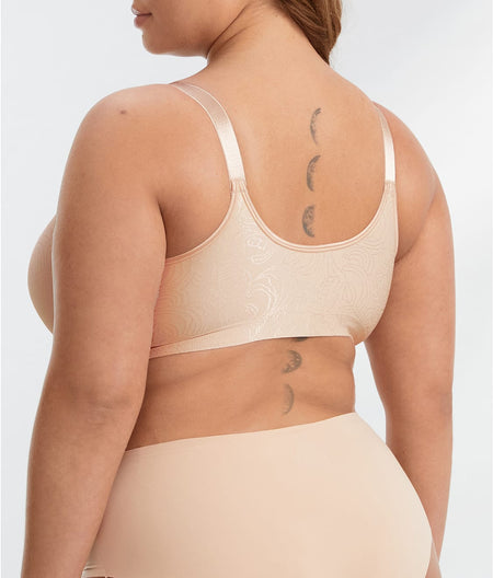 Comfort Revolution Front-Close T-Shirt Bra