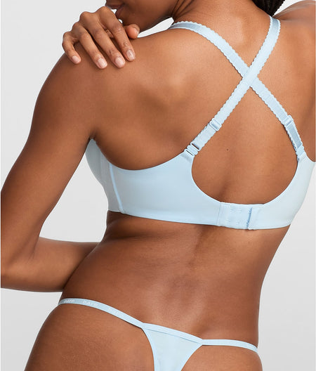 The Favorite Wire-Free Smoothing T-Shirt Bra: Clear Sky