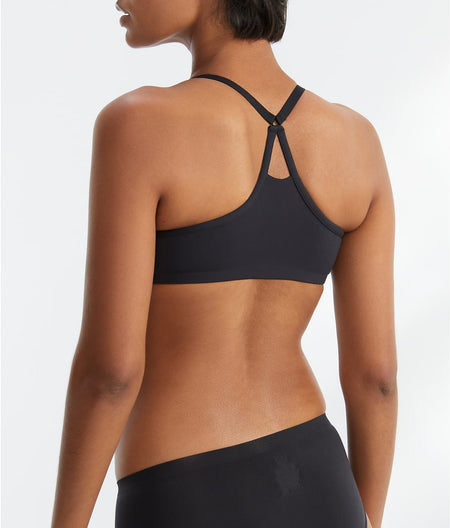 The Effortless Front-Close Bra: Black