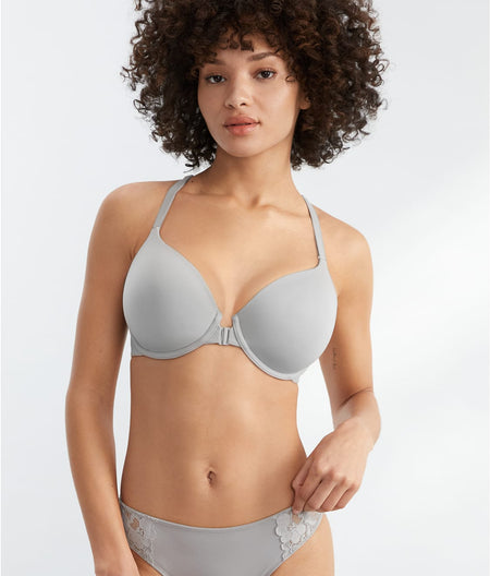 The Effortless Front-Close Bra: Smoky