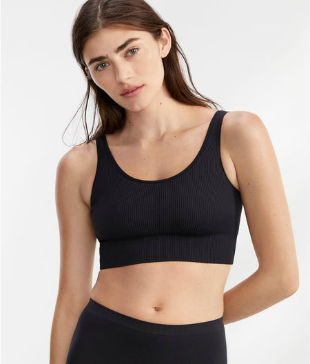 The Ribbed Seamless Bralette