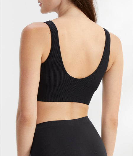 The Ribbed Seamless Bralette