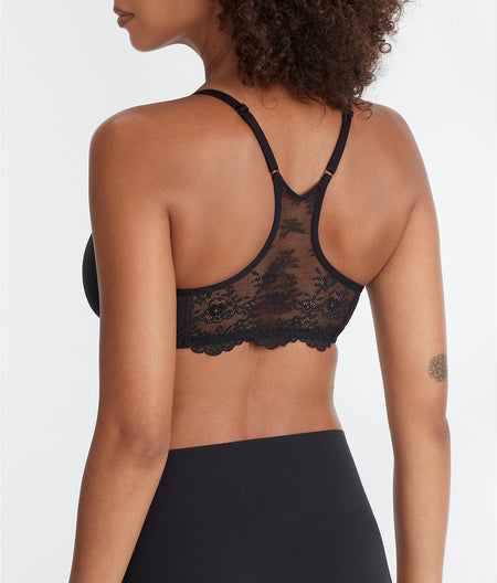 Low-Key Lace Front-Close Bra