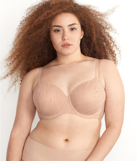 The Favorite T-Shirt Bra: Smooth Lace Hazel