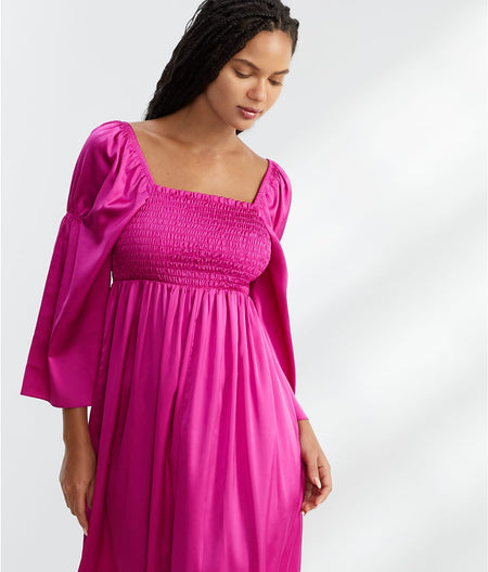 The Elegant Satin Nightgown