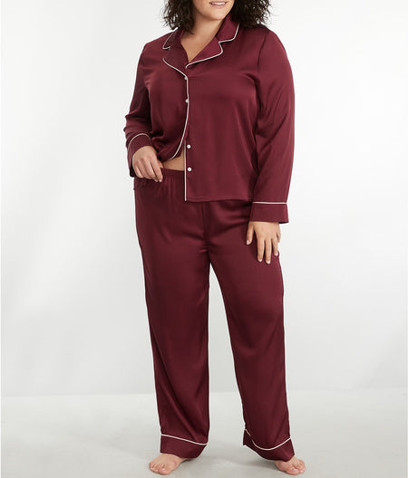 The Washed Satin Pajama Set