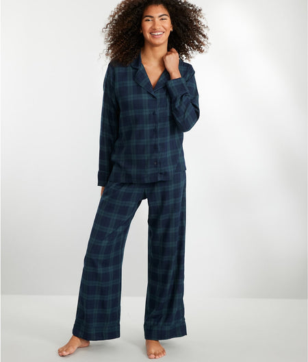 The Cozy Brushed Cotton Pajama Set