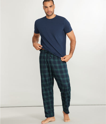 The Cozy Men's Brushed Cotton Pajama Set