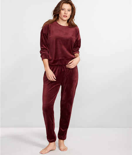 The Cozy Velour Lounge Set