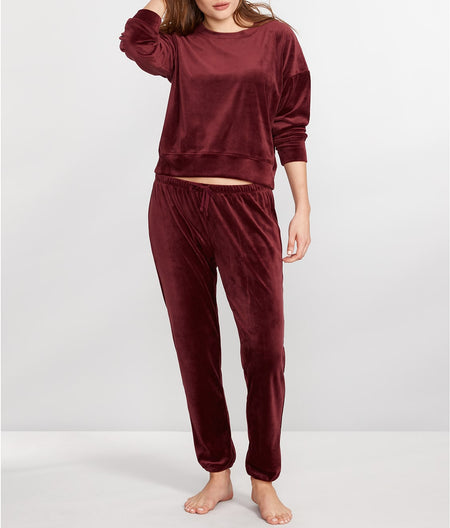 The Cozy Velour Lounge Set