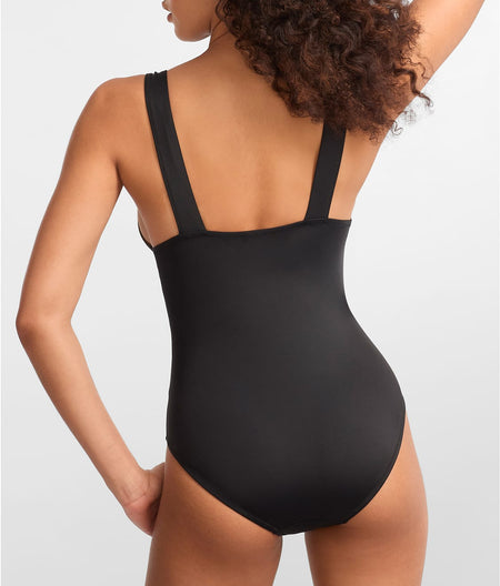 The Slimming Plunge One-Piece