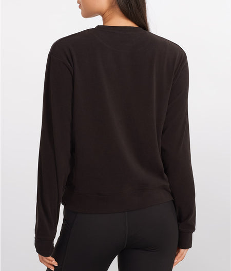 Cassia Knit Lounge Sweatshirt