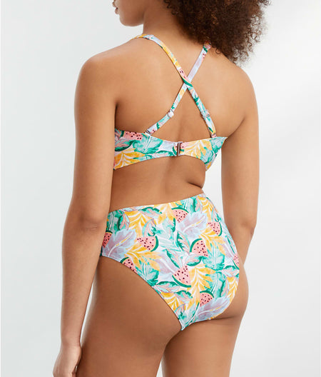 Tie Front Bikini Top: One In A Melon