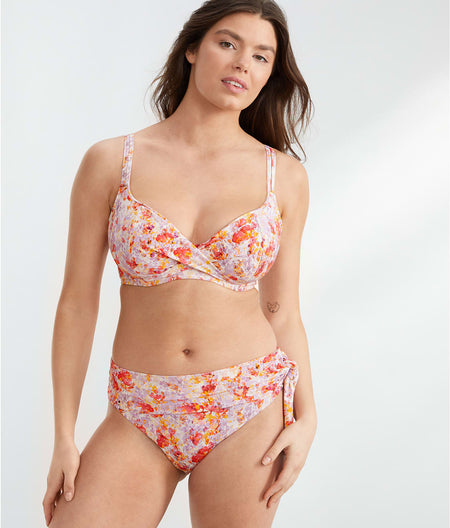 Wrap Bikini Top: Charmed Romance