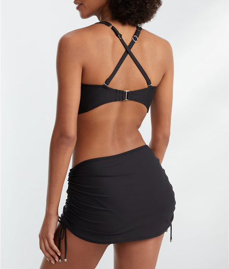 Wrap Bikini Top: Eco Onyx