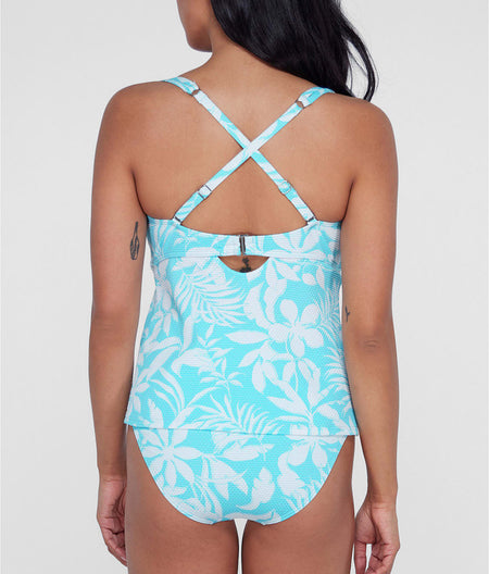 Underwire Wrap Tankini Top: North Shore