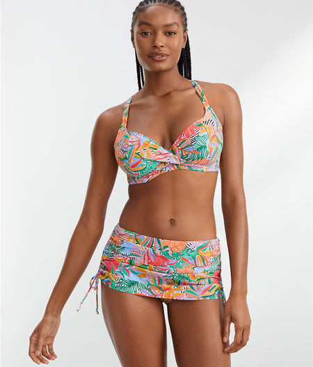 Wild Tropic Skirted Bikini Bottom