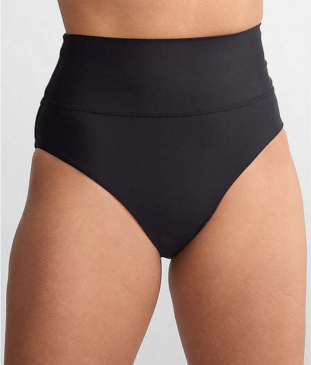 High-Waist Fold-Over Bikini Bottom